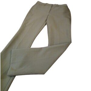 WHITE HOUSE BLACK MARKET Green/Brown Dress Trousers 8L